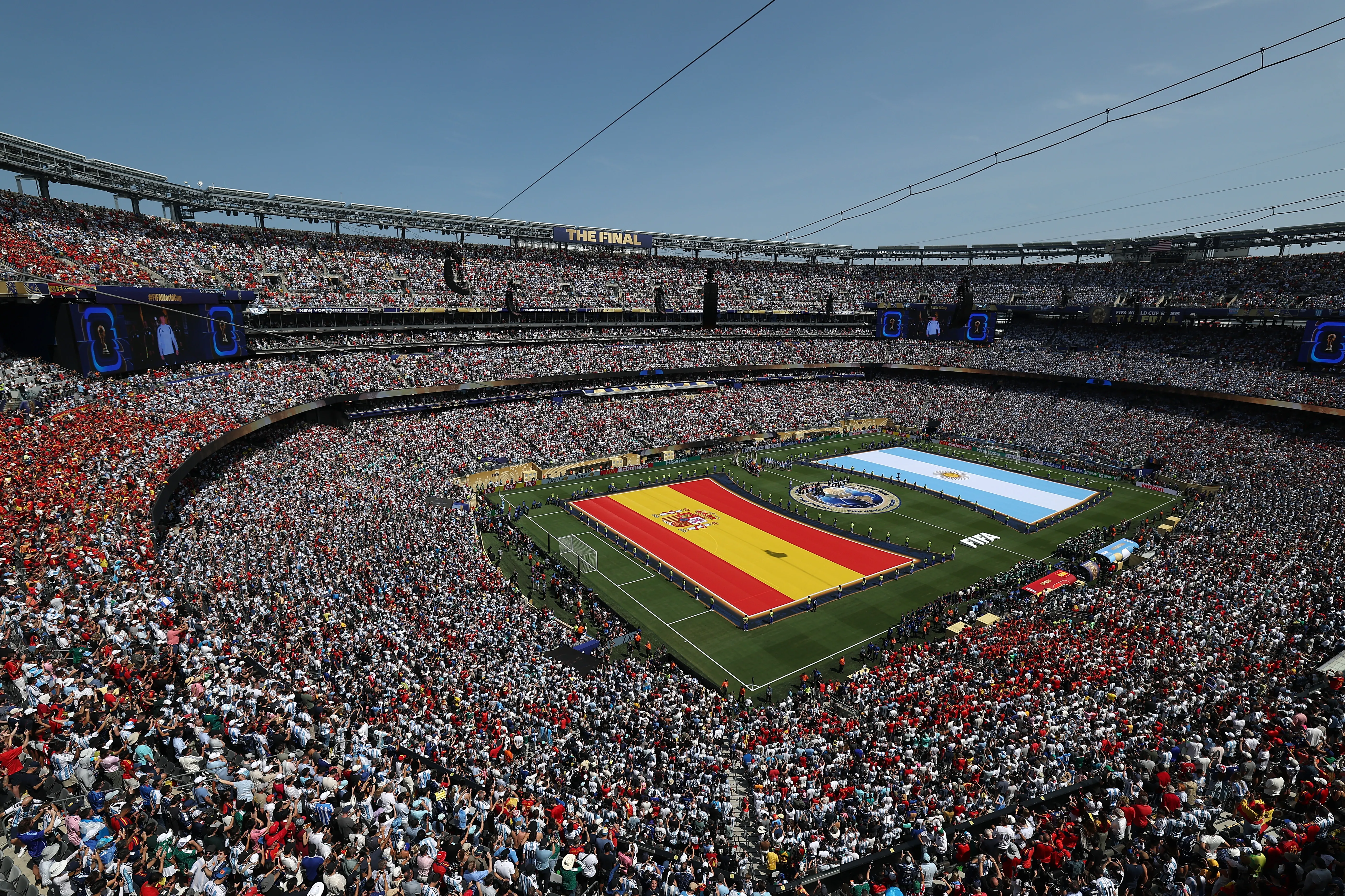 España vs. Argentina, la Final del Mundial 2026 en Nueva Jersey. Getty Images.