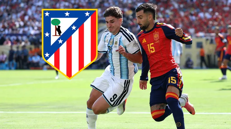 Atlético de Madrid felicitó a sus jugadores españoles y argentinos que jugaron la Final del Mundial 2026.