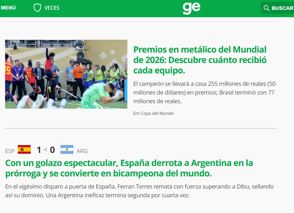 Ge Globo – Brasil