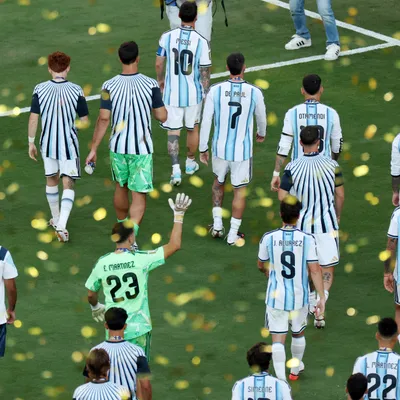 Los jugadores de la Selección que vuelven a Argentina tras el Mundial