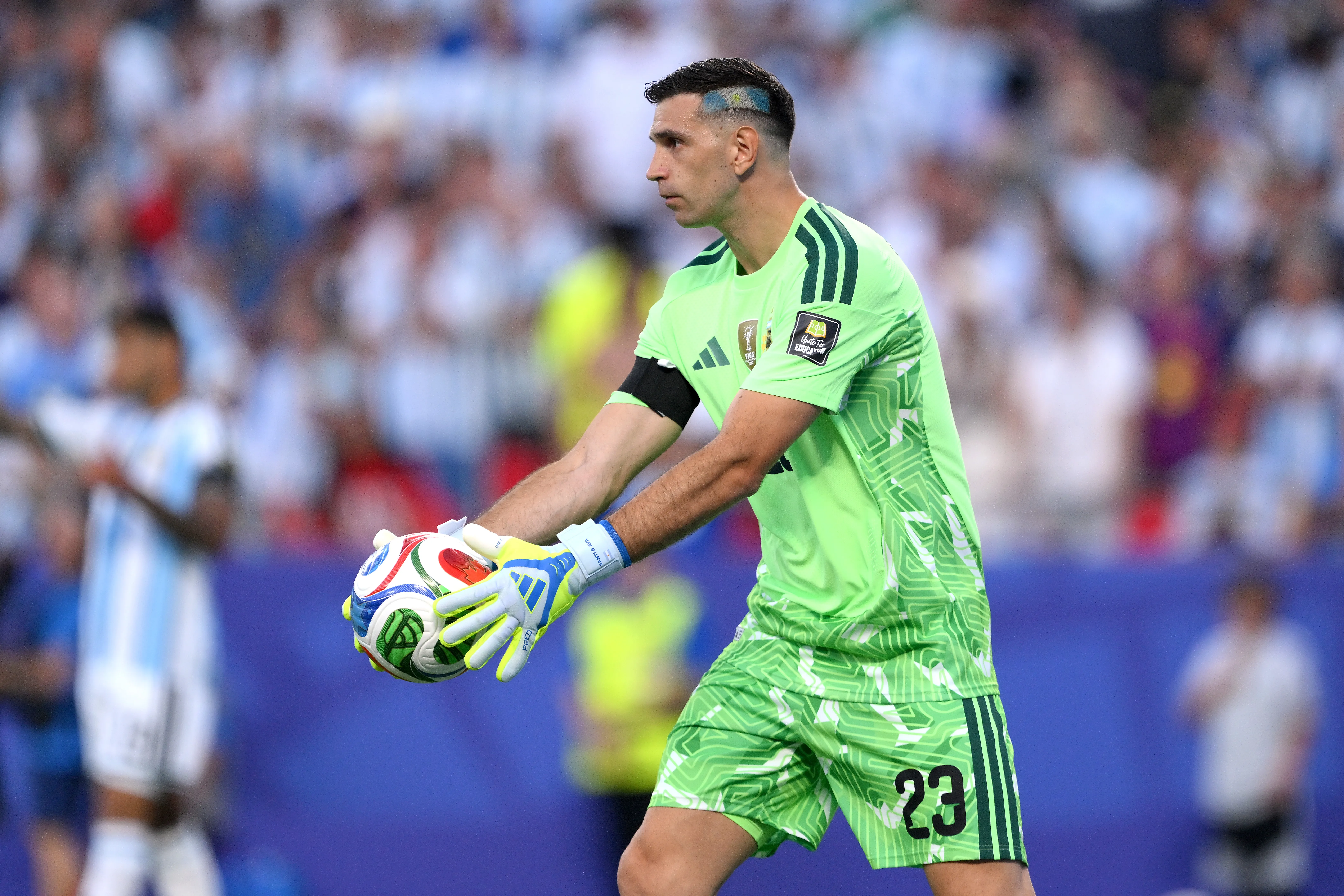 Emiliano Martínez. (Foto: Getty).