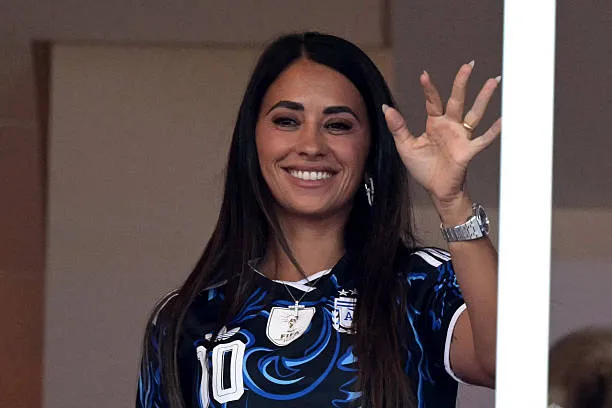 Antonela Roccuzzo, esposa de Lionel Messi. (Getty Images)