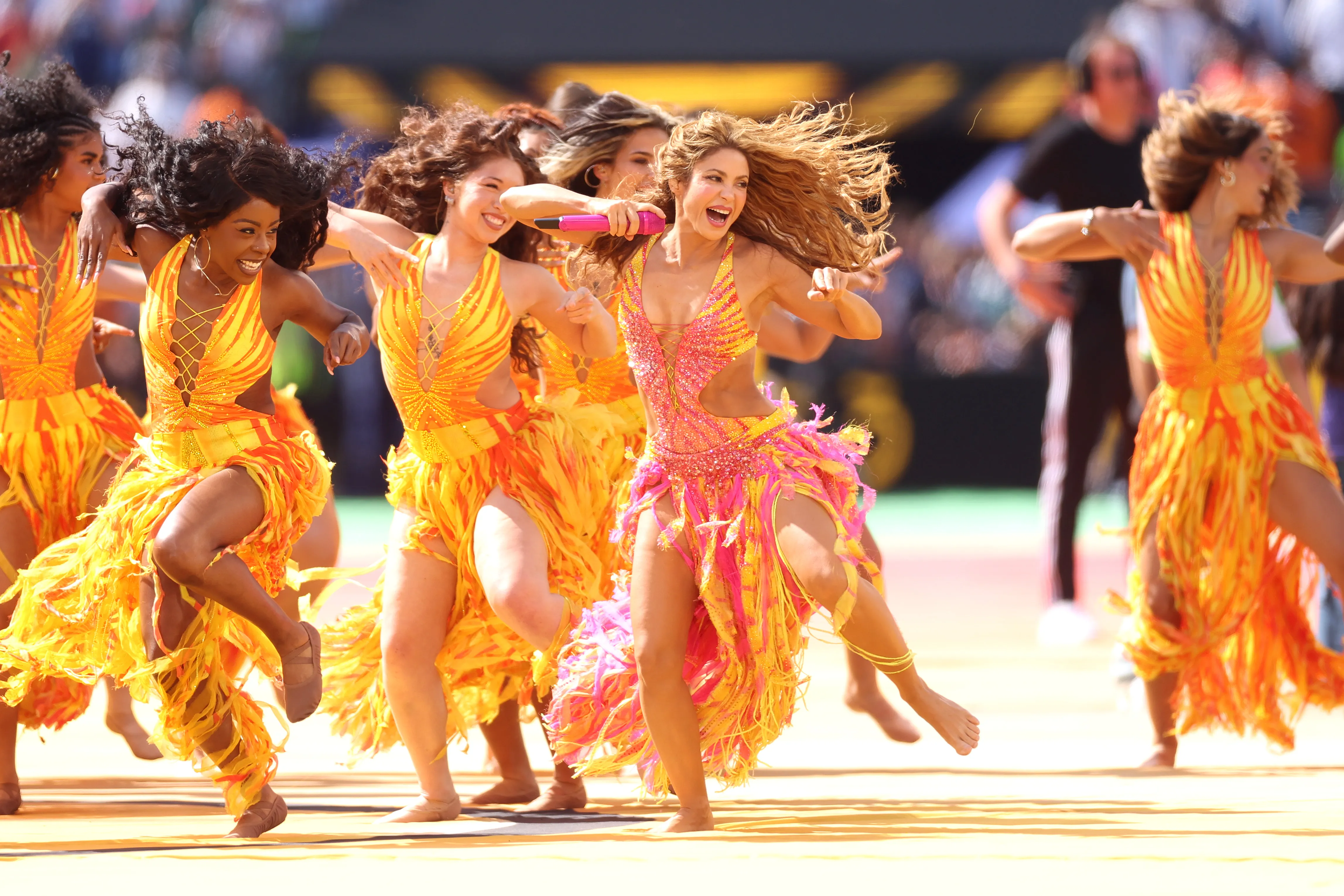 Shakira, otra de las caras del show del entretiempo (Getty)