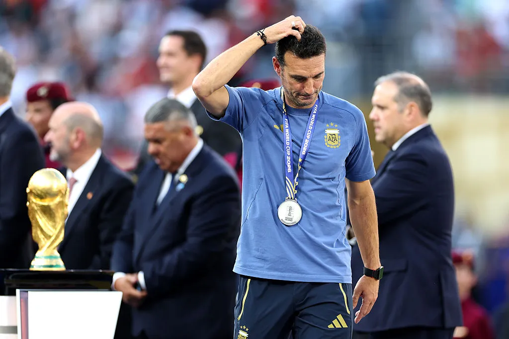 Lionel Scaloni tras la final del Mundial 2026. (Getty Images)