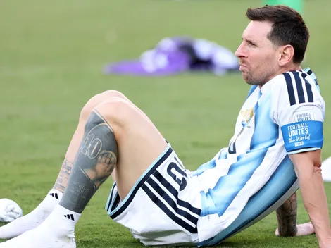 El gesto de Gavi con Messi tras la final del Mundial que se volvió viral