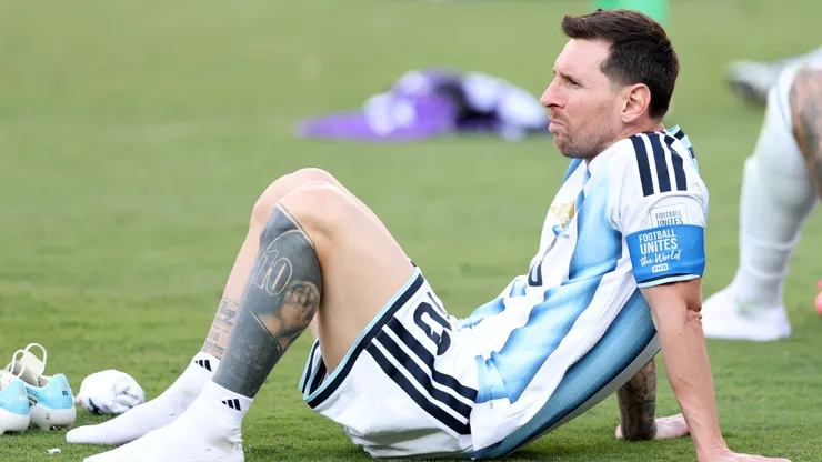 El gesto de Gavi con Messi tras la final del Mundial que se volvió viral