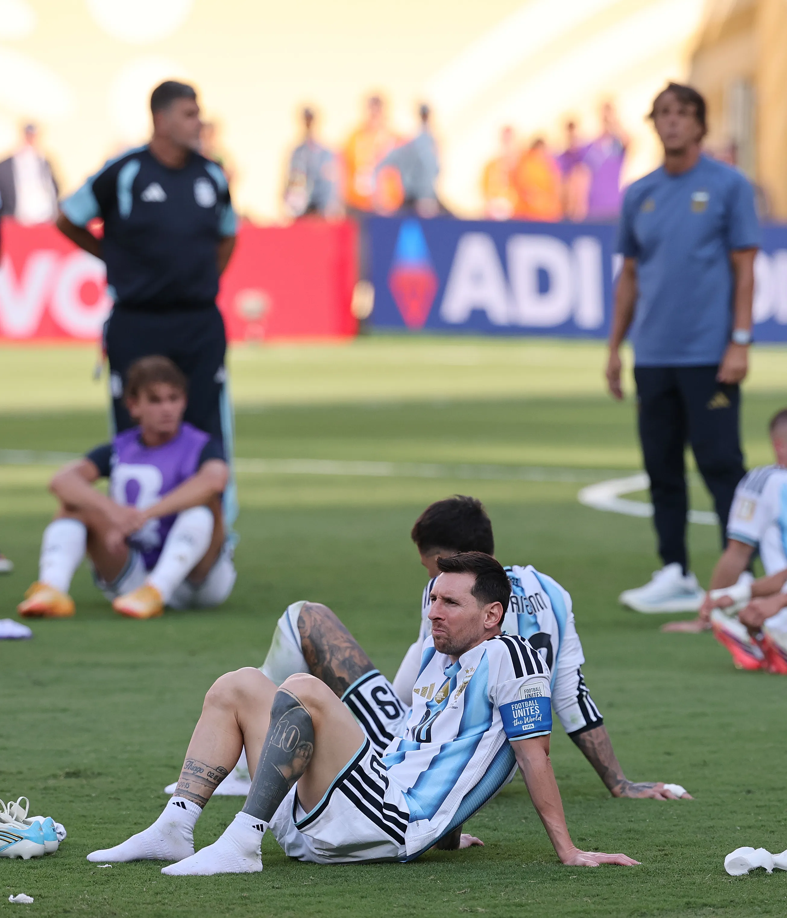 Messi tras la final del Mundial 2026. (Foto: Getty).