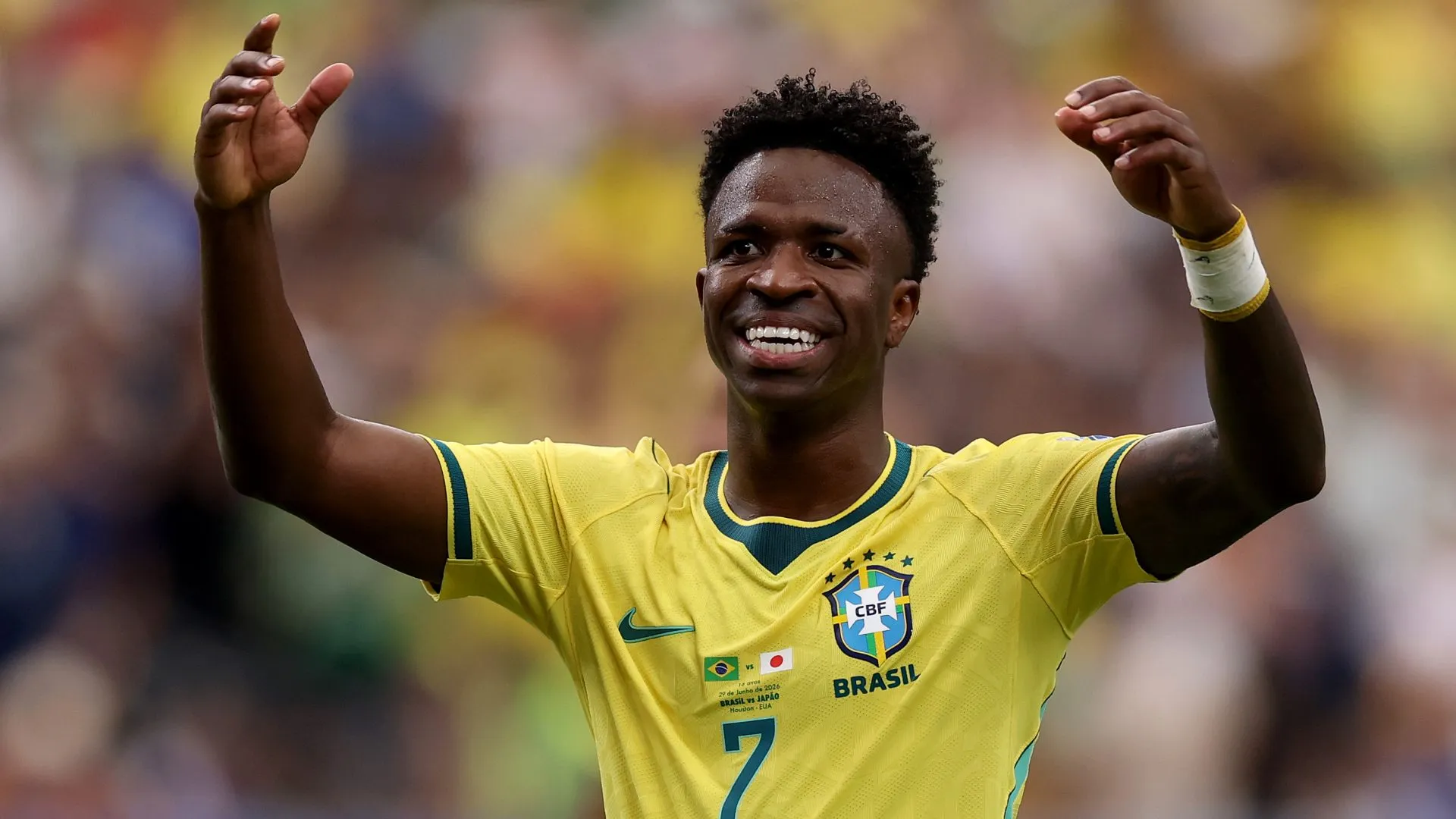 Vinícius antes de la operación. (Foto: Getty).