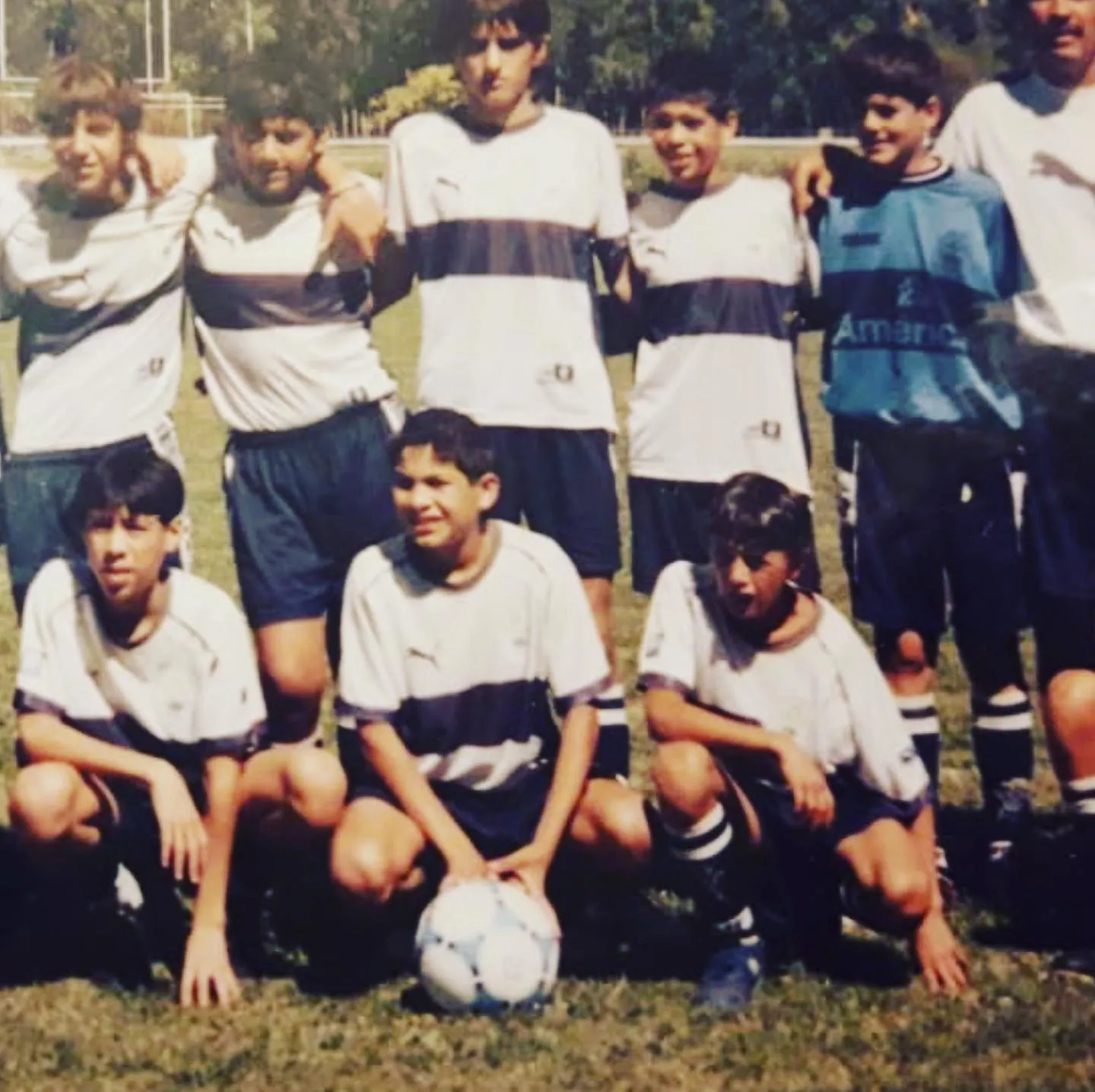 Alexis Martín Arias en las inferiores de Gimnasia.