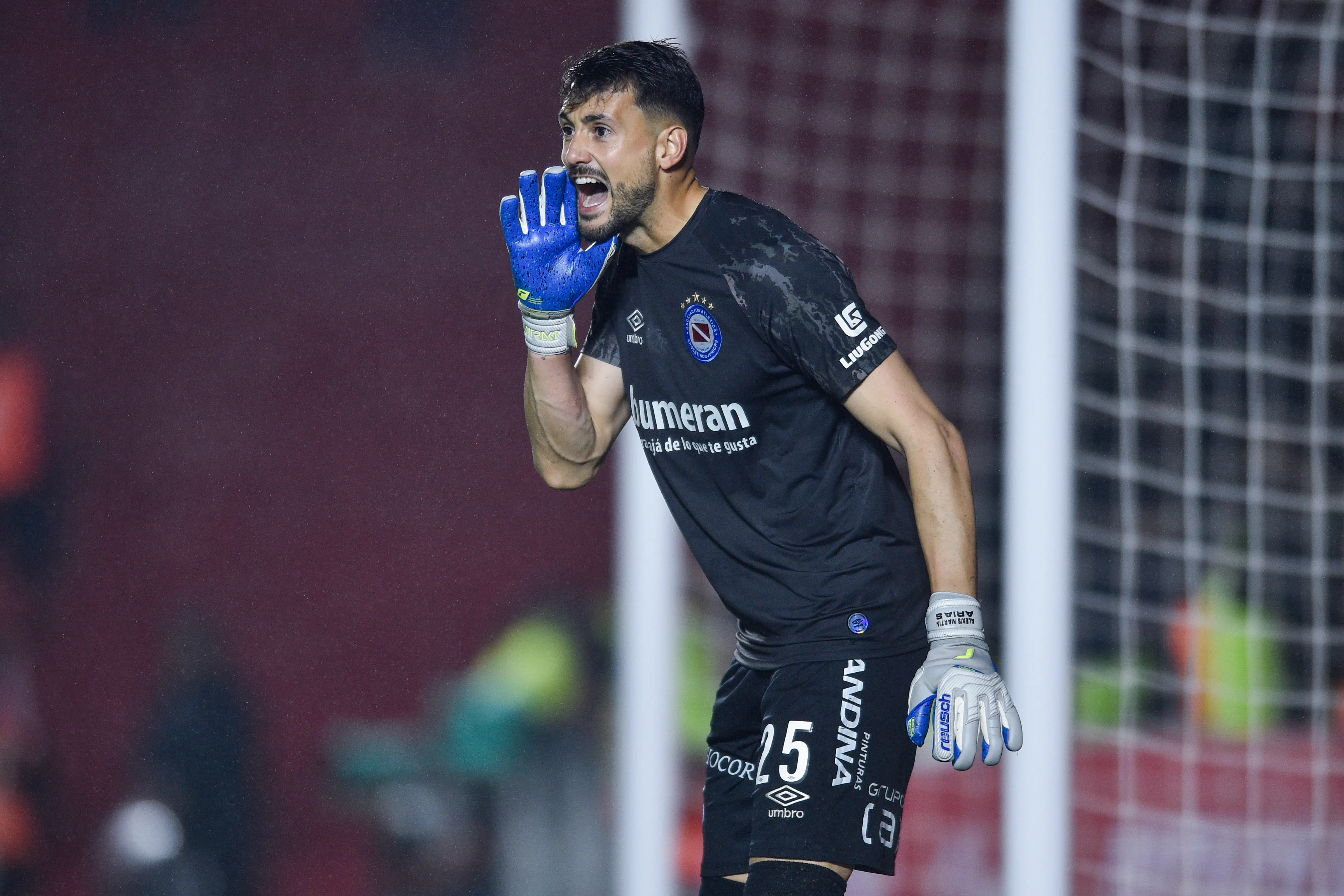 Alexis Martín Arias en Argentinos Juniors. (Getty).