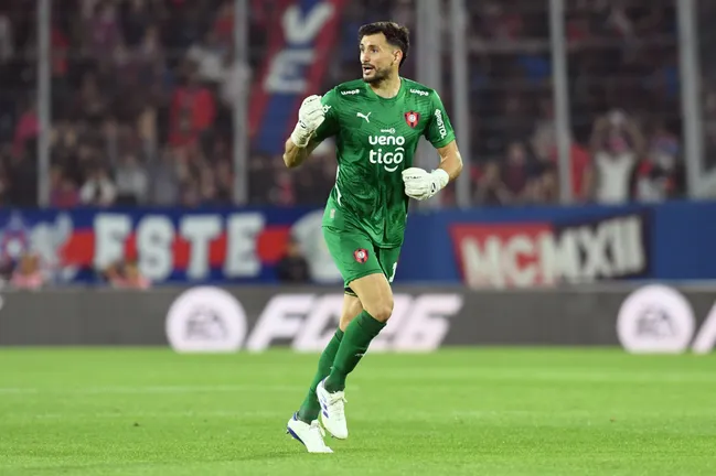 Alexis Martín Arias en Cerro Porteño. (Getty).