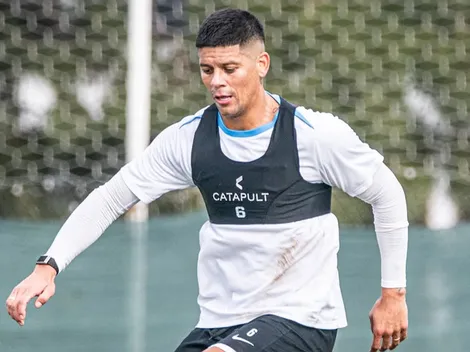 Marcos Rojo no se entrenó en Racing tras viajar a la final del Mundial