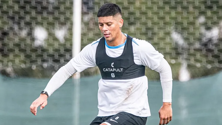 Marcos Rojo, defensor de Racing.
