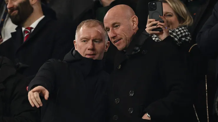 Paul Scholes y Nicky Butt