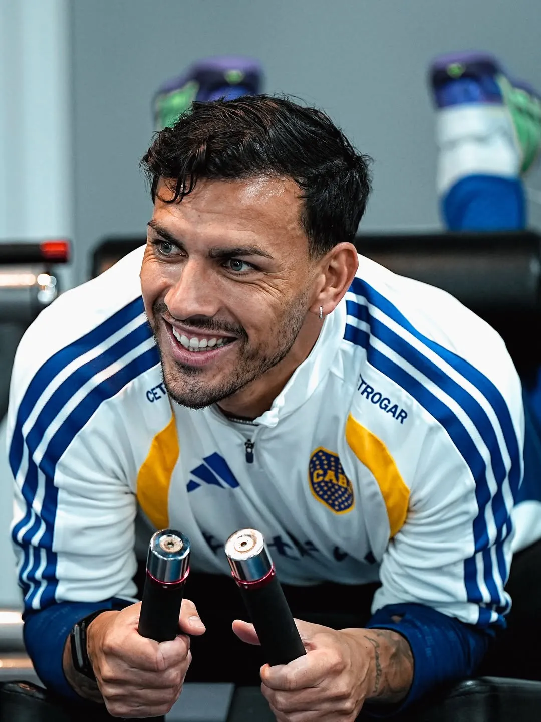 Paredes también le dejará un buen número a Boca. Foto Boca.