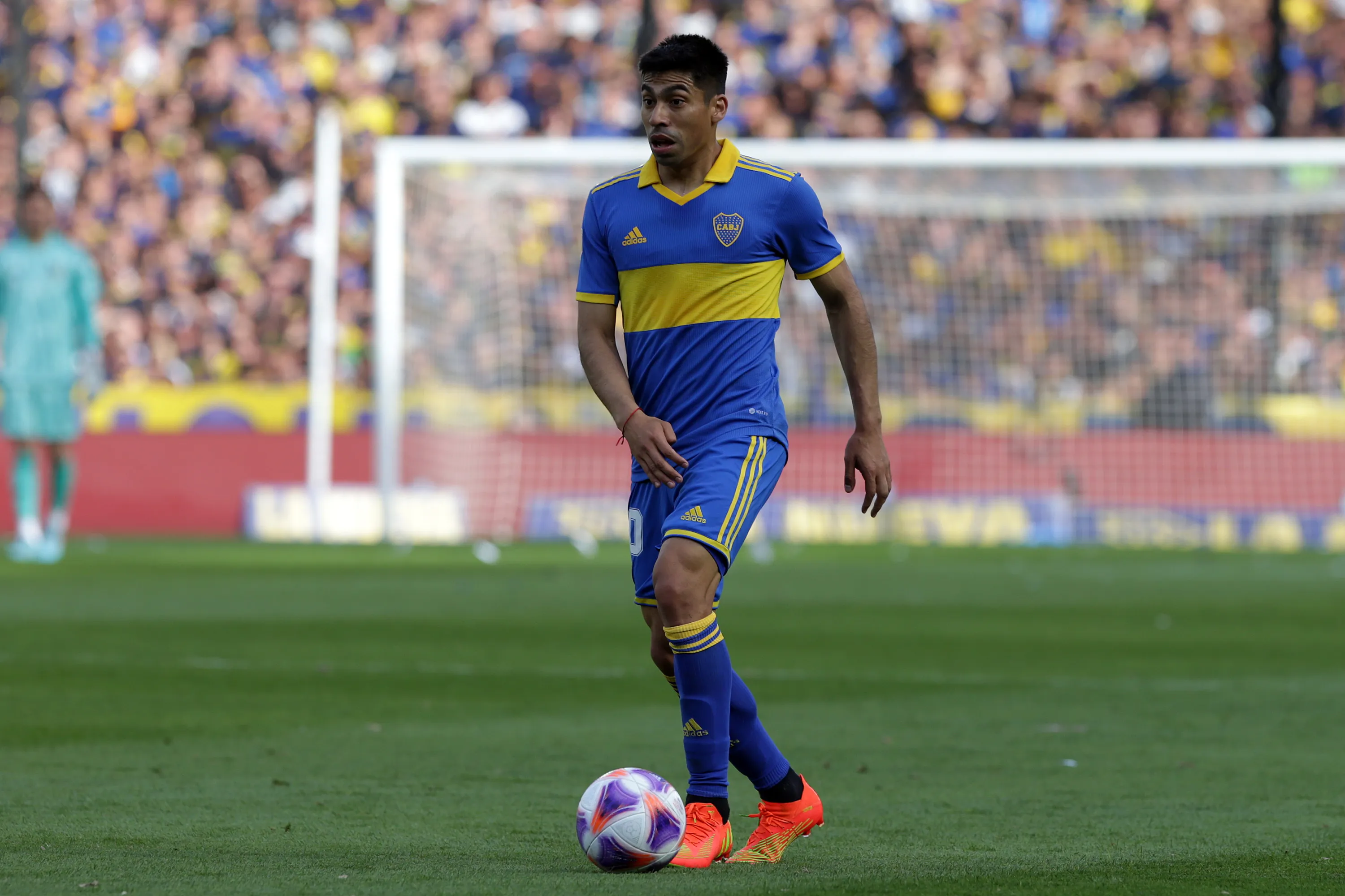 Juan Ramírez con la camiseta de Boca. (Foto: Getty)