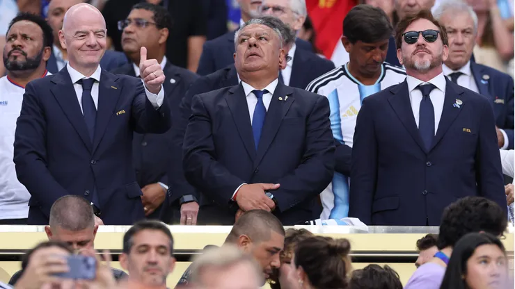 Chiqui Tapia, ante las teorías que apuntaban a la Selección Argentina con que no quería ganar la Final, le pidió a la gente que no crea en esas mentiras.