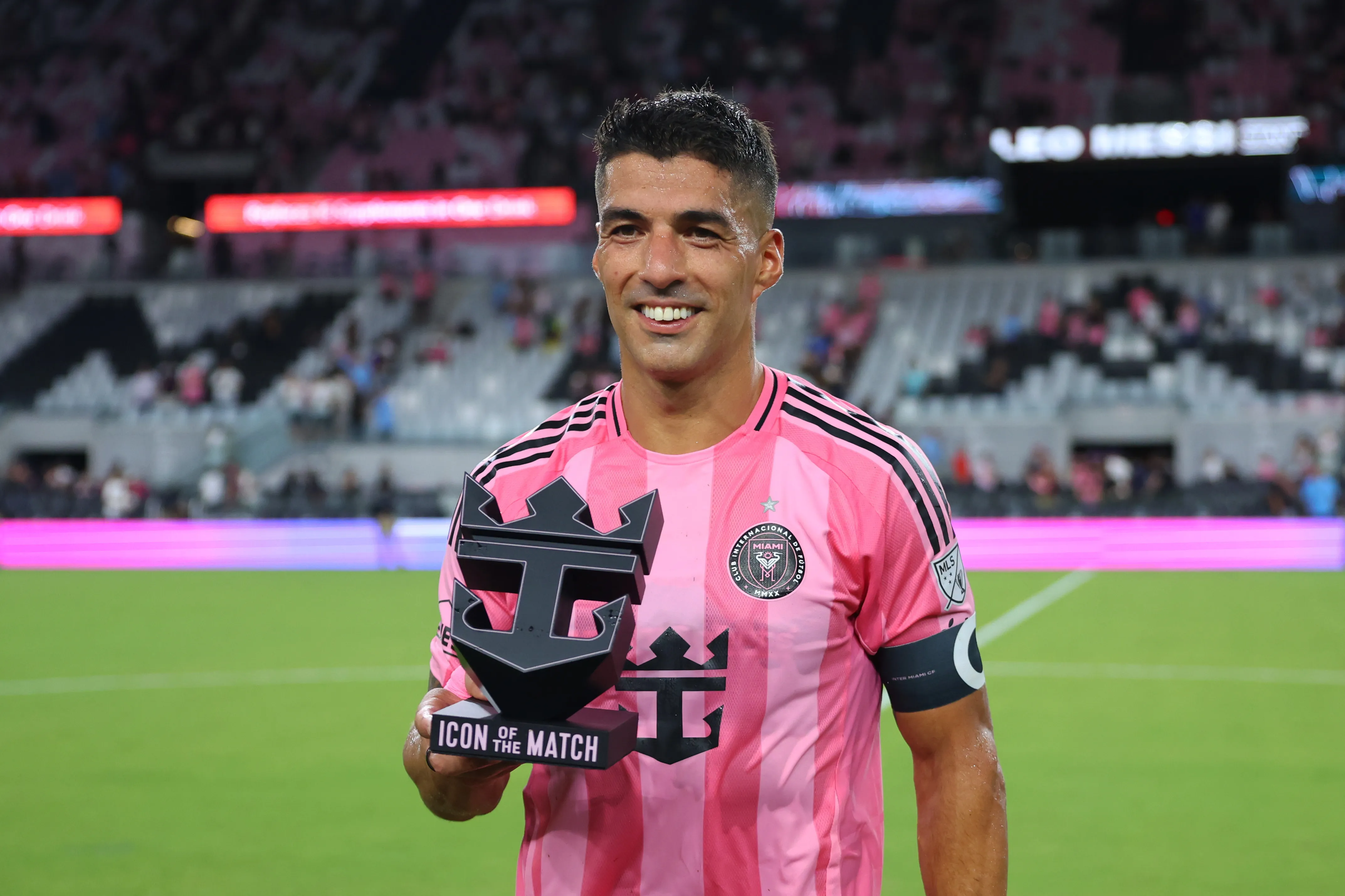 Sin Messi, Luis Suárez lideró a Inter Miami hacia la victoria.