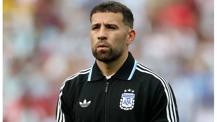 Nicolás Otamendi en la Selección Argentina.