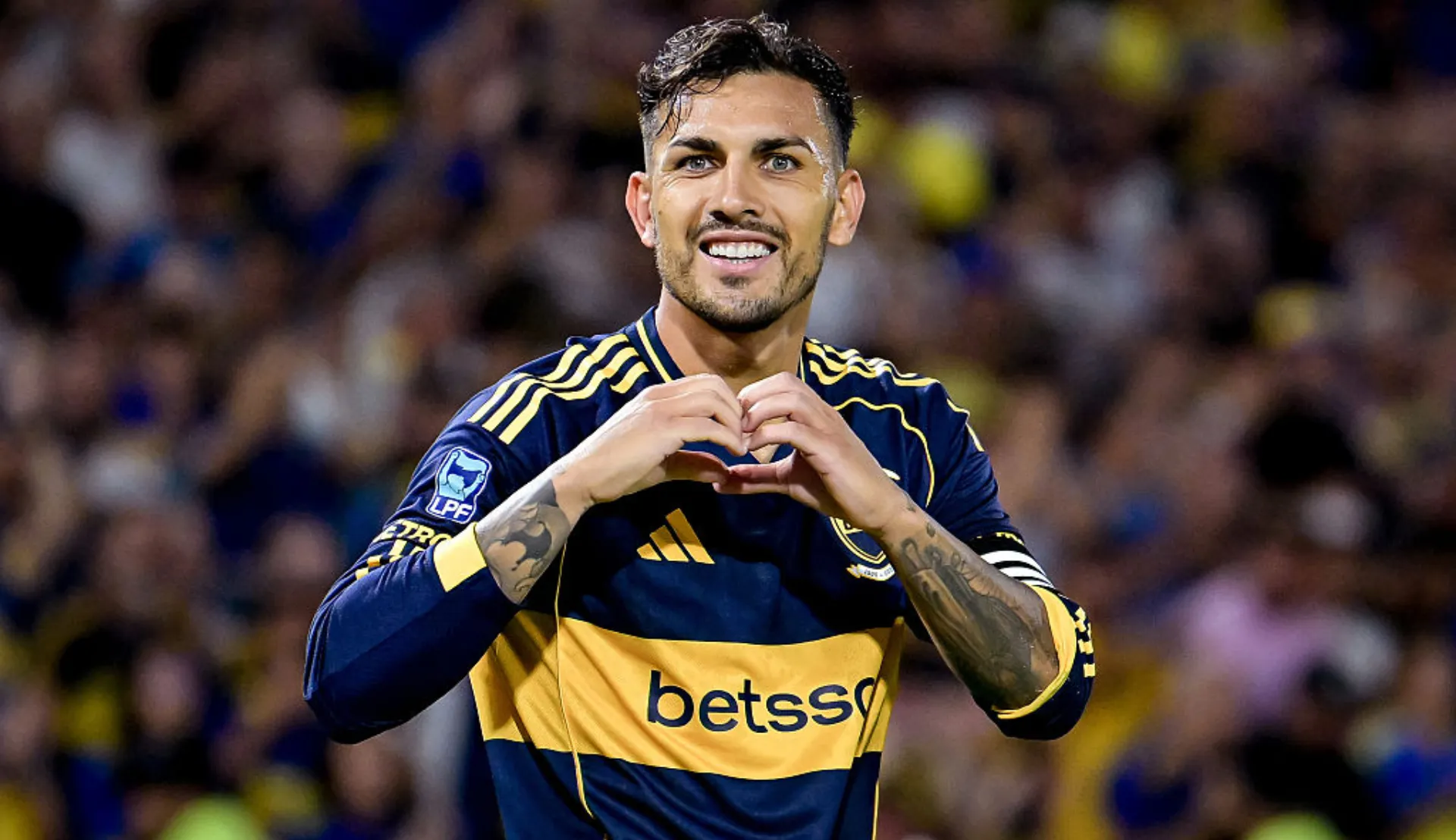 Leandro Paredes, capitán de Boca Juniors. (Foto: Getty)