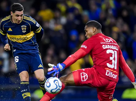 Tras una gran asistencia de Paredes, Merentiel puso el 1-0 de Boca ante O'Higgins