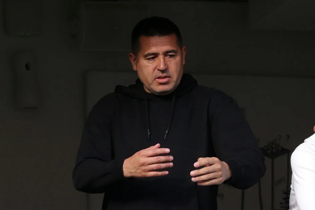 Juan Román Riquelme, presidente de Boca. (Getty Images)