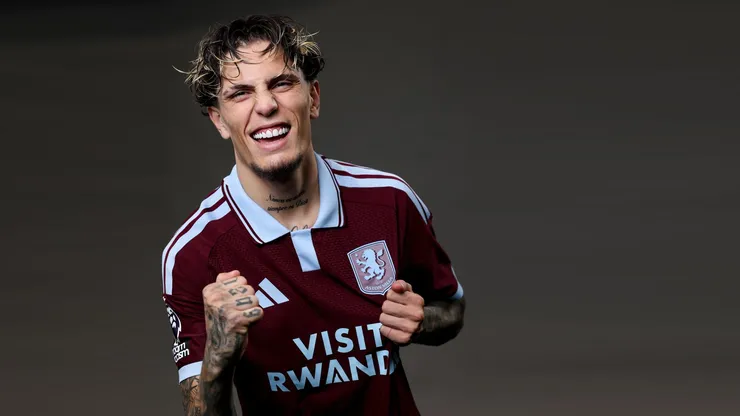 Garnacho se refirió a su llegada a Aston Villa