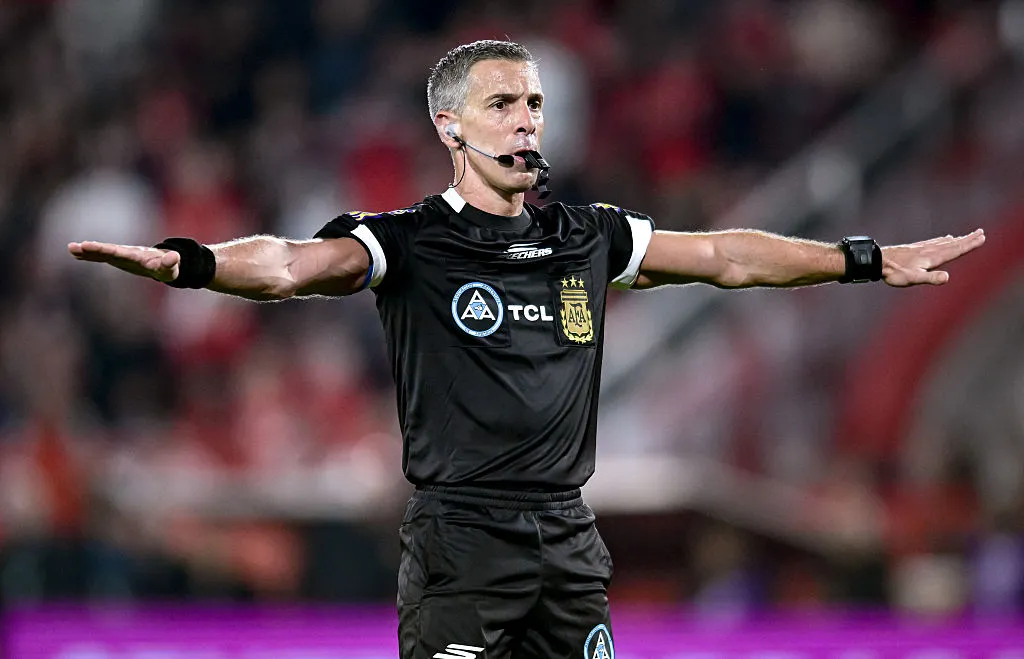 Hernán Mastrángelo, árbitro del fútbol argentino. (Getty Images)