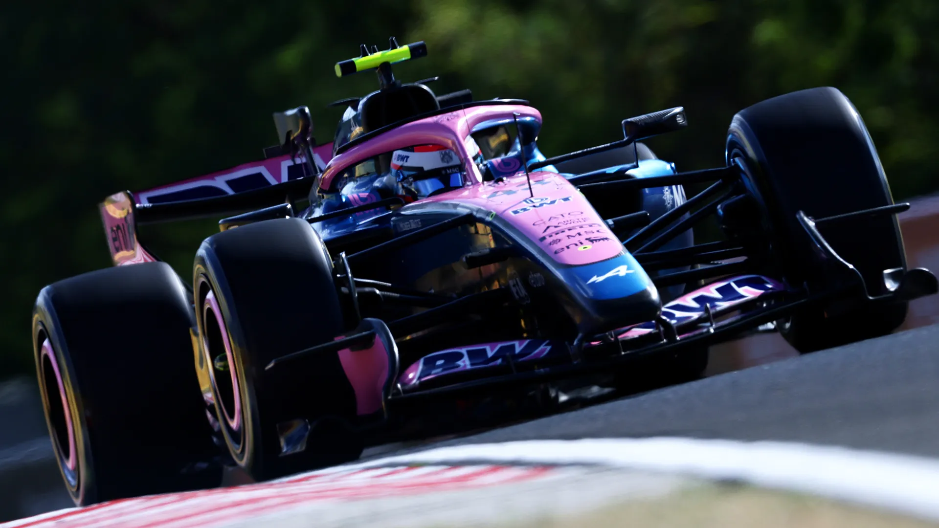 Colapinto en la FP3 de Hungría