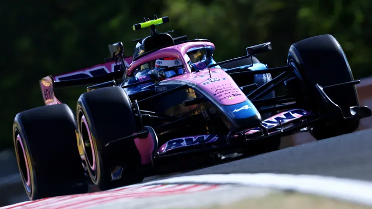Colapinto en la FP3 de Hungría
