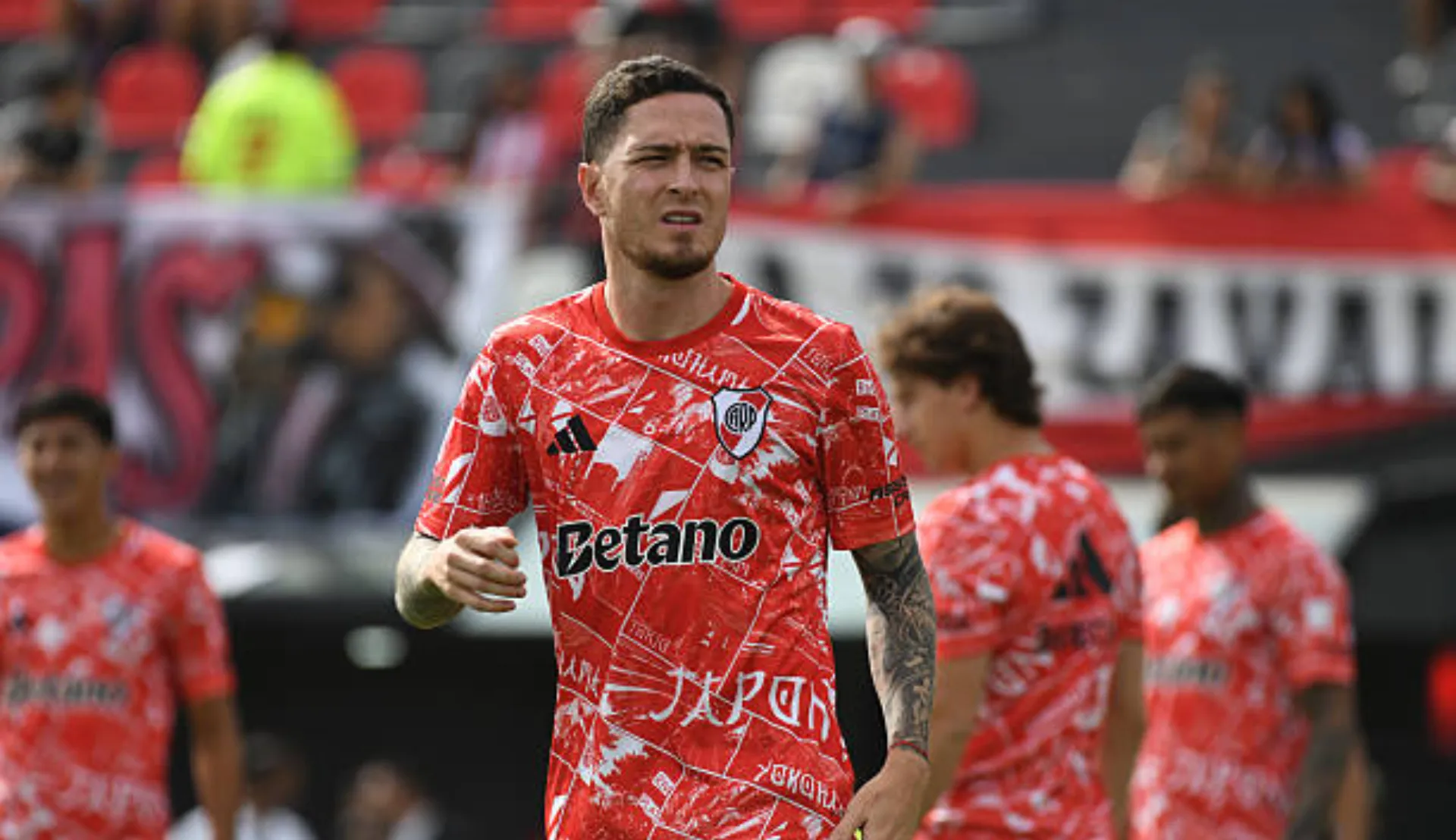 Aníbal Moreno, mediocampista de River. (Foto: Getty).