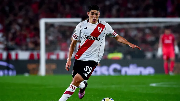 Santiago Lencina en acción.