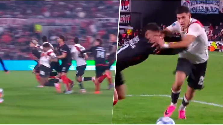 Los dos penales que pidió River