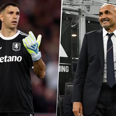 Luciano Spalletti reconoció el interés de la Juventus por Dibu Martínez