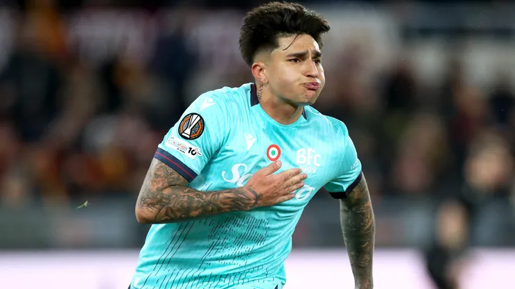 La Roma está negociando con el Bologna por el delantero argentino Santiago Castro.