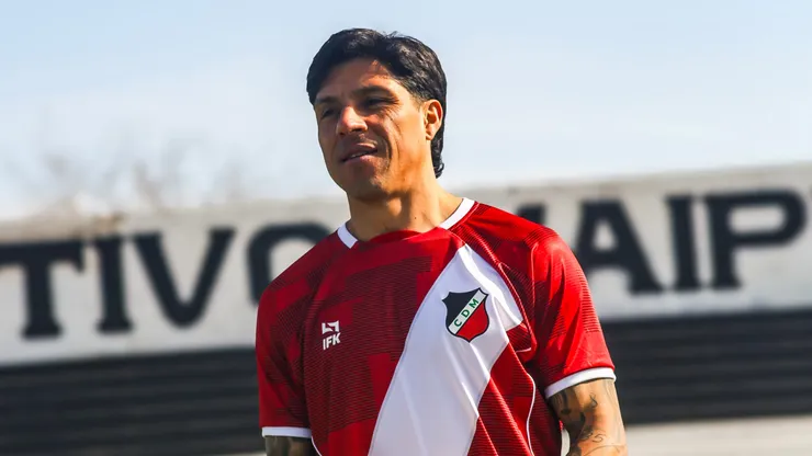 Enzo Pérez, mediocampista de Deportivo Maipú.