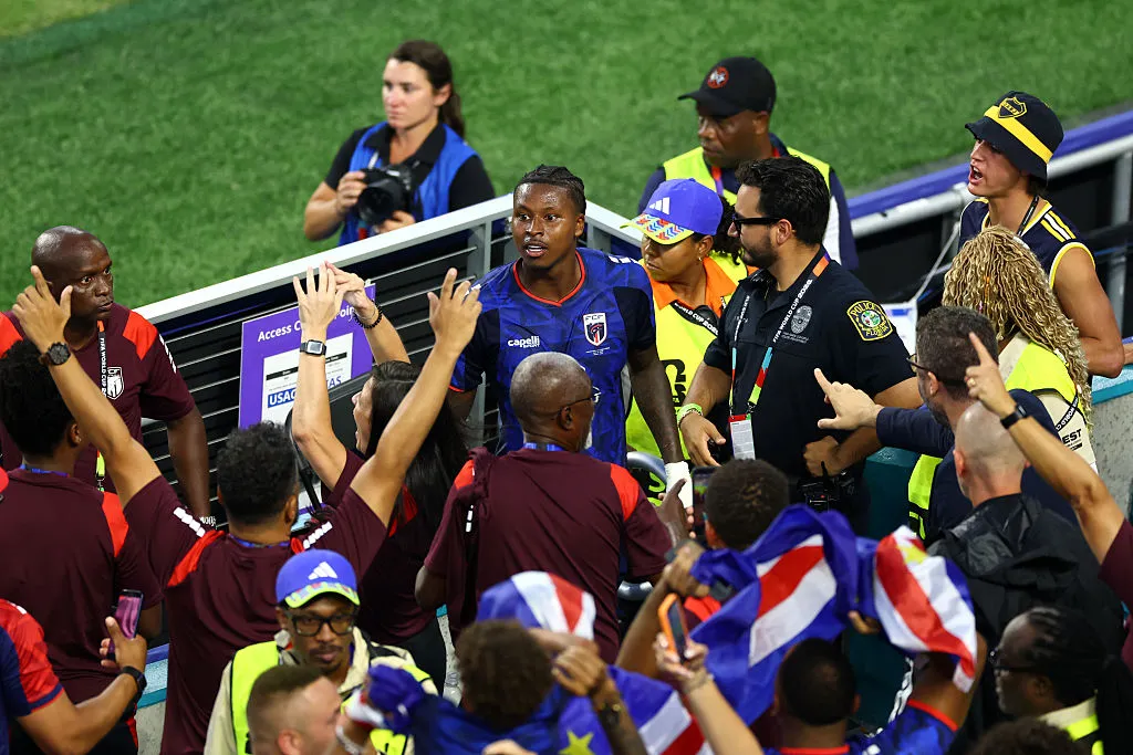 Sidny Lopes Cabral tras convertir un golazo en Cabo Verde – Argentina por el Mundial 2026. (Getty Images)