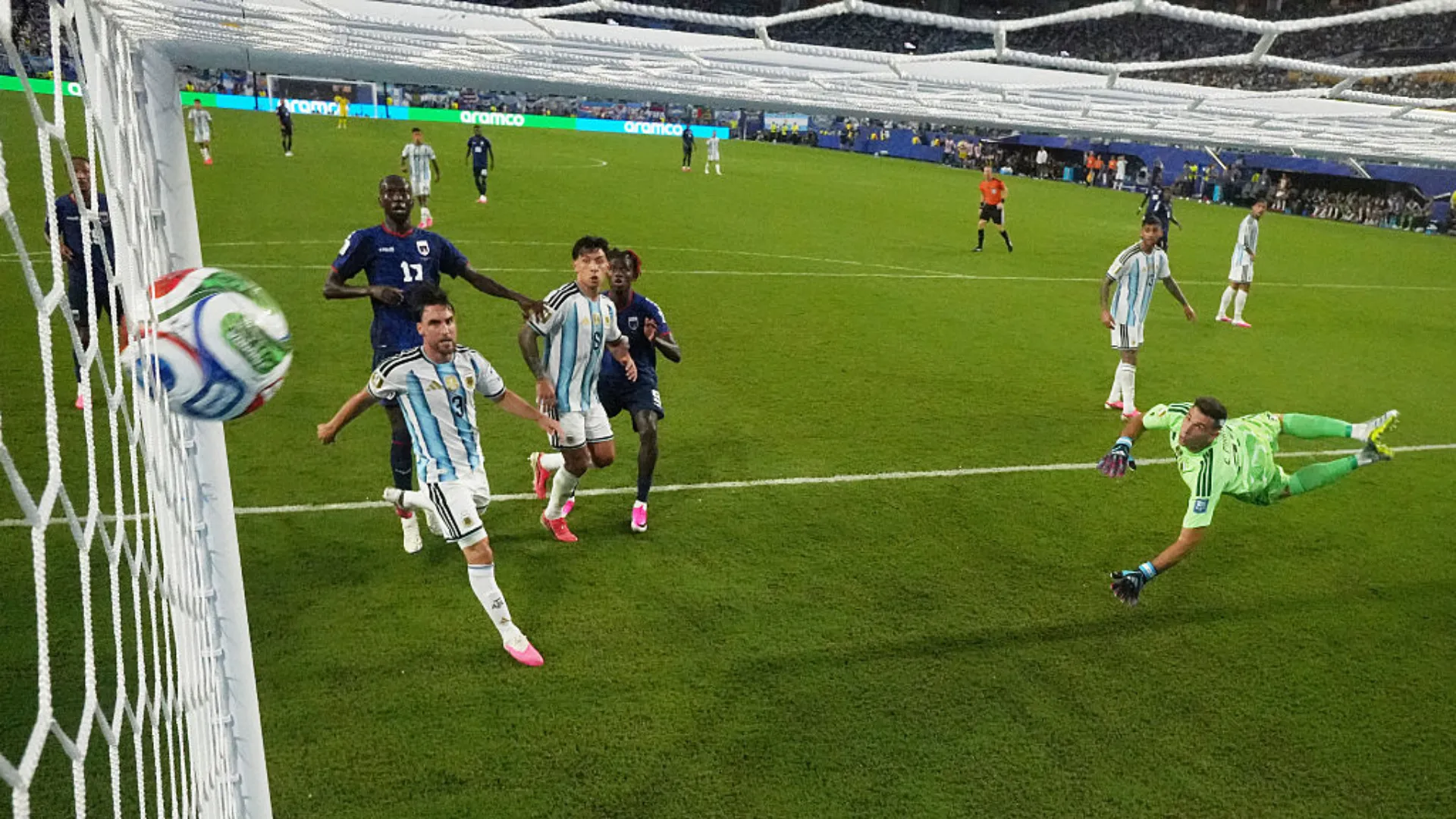 El golazo de Sidny Lopes Cabral en Cabo Verde – Argentina por el Mundial 2026. (Getty Images)