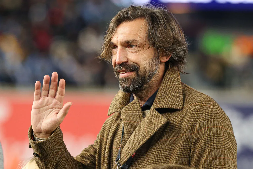 Andrea Pirlo, ex futbolista italiano y actual DT. (Getty Images)