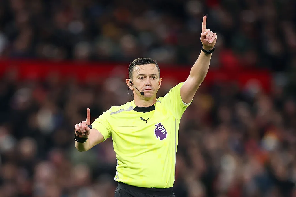 Tony Harrington, árbitro de la Premier League. (Getty Images)