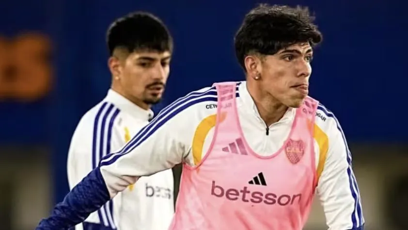 Carlos Palacios podría reaparecer contra O’Higgins (Prensa Boca).