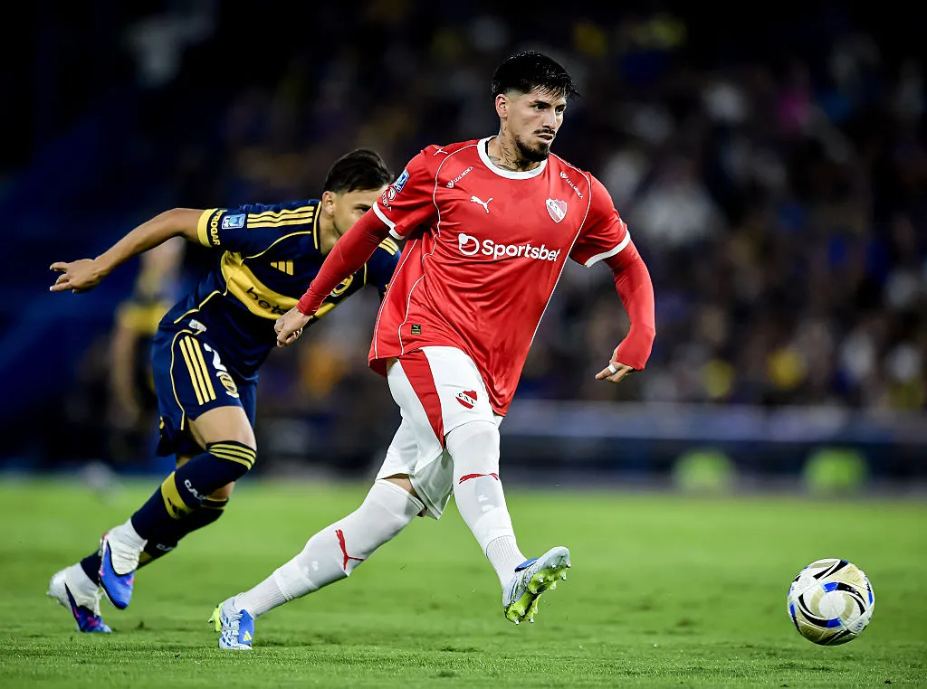 Lomónaco, defensor de Independiente. (Foto: Getty)