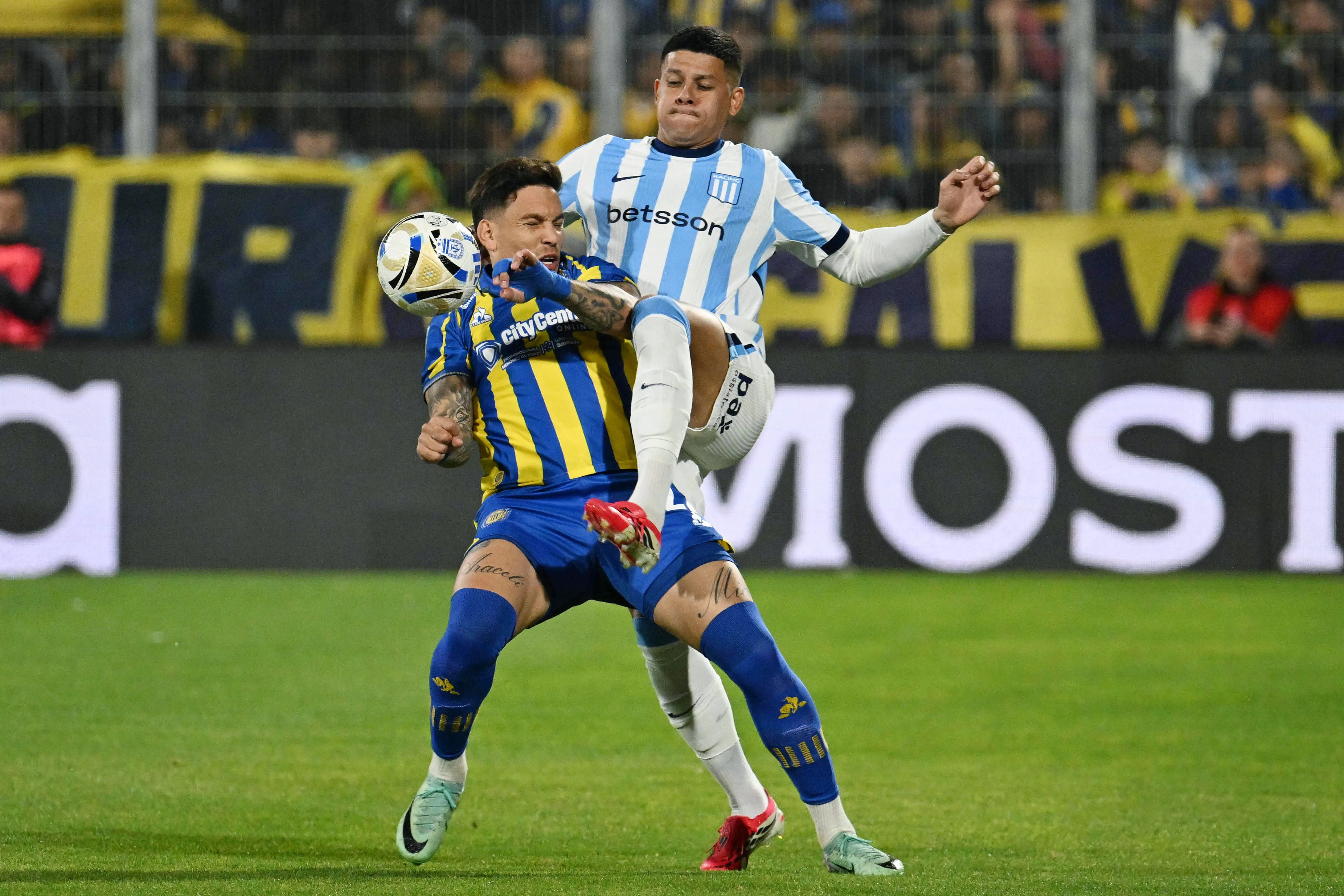 Marcos Rojo en Racing. (Foto: Getty)