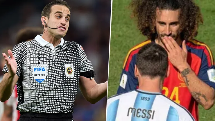 Tras el episodio de Cucurella con Messi, LaLiga decidieron que no expulsarán a los jugadores que se tapen la boca para dirigirse a los rivales.