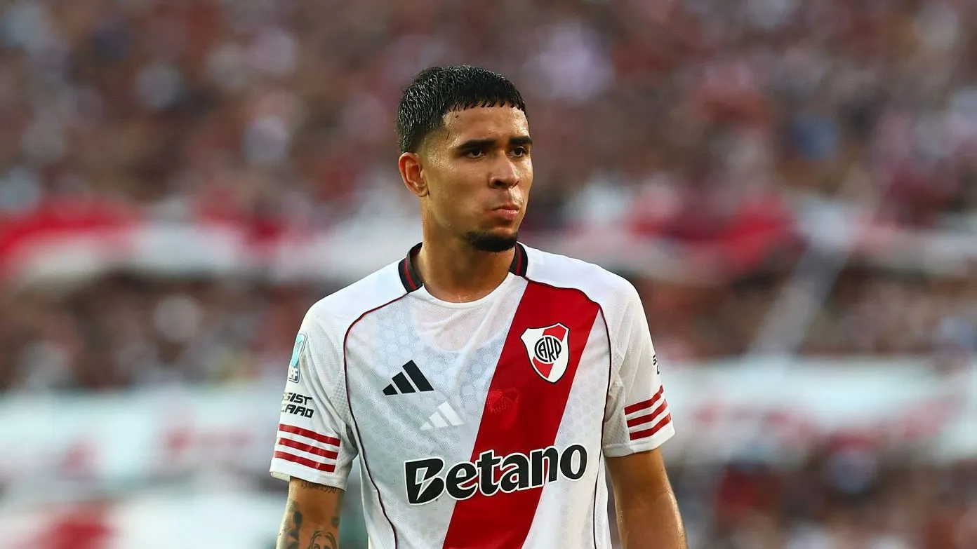 Kendry Páez en su paso por River