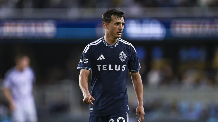 Andrés Cubas, mediocampista de Vancouver Whitecaps.