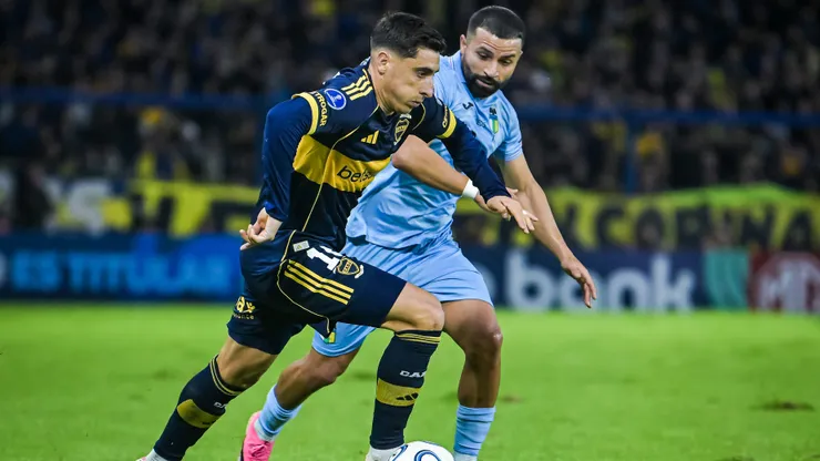 Boca y O'Higgins se enfrentan por la Copa Sudamericana.