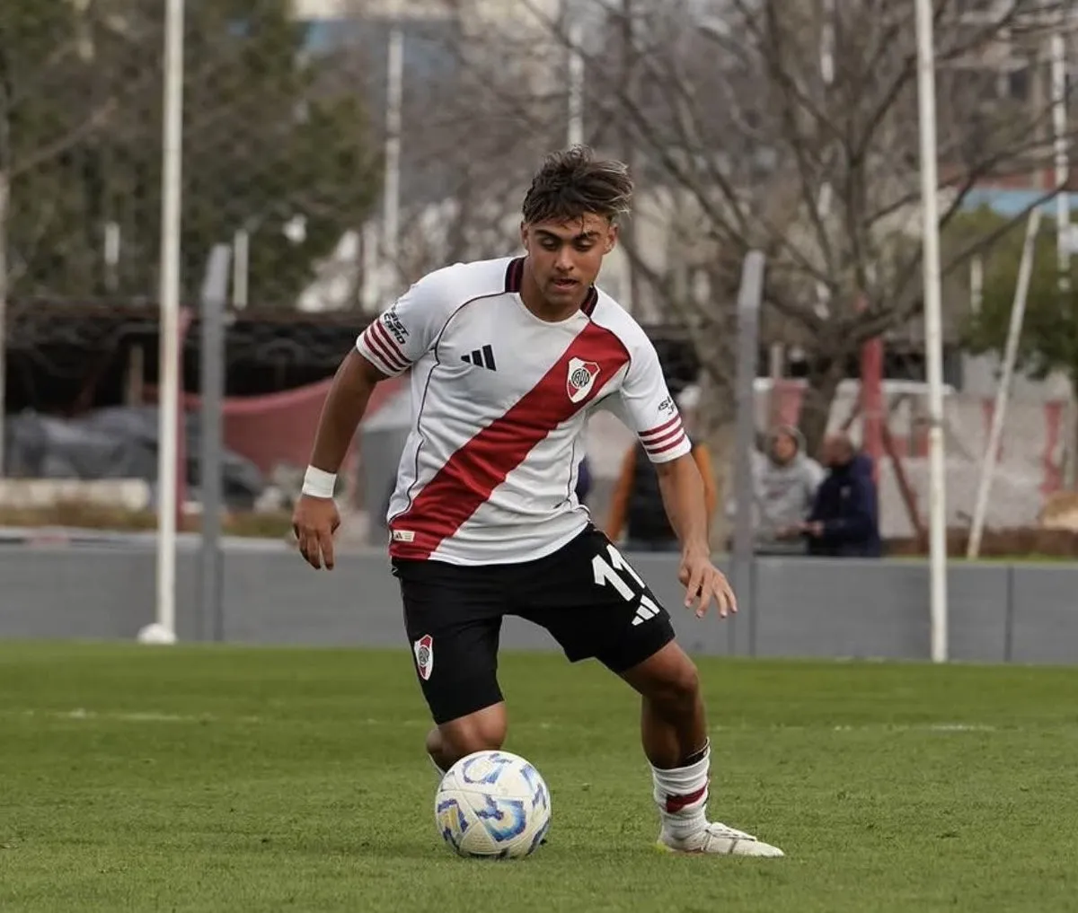 Alex Woiski en acción.