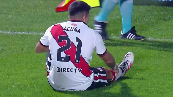 Marcos Acuña, defensor de River.
