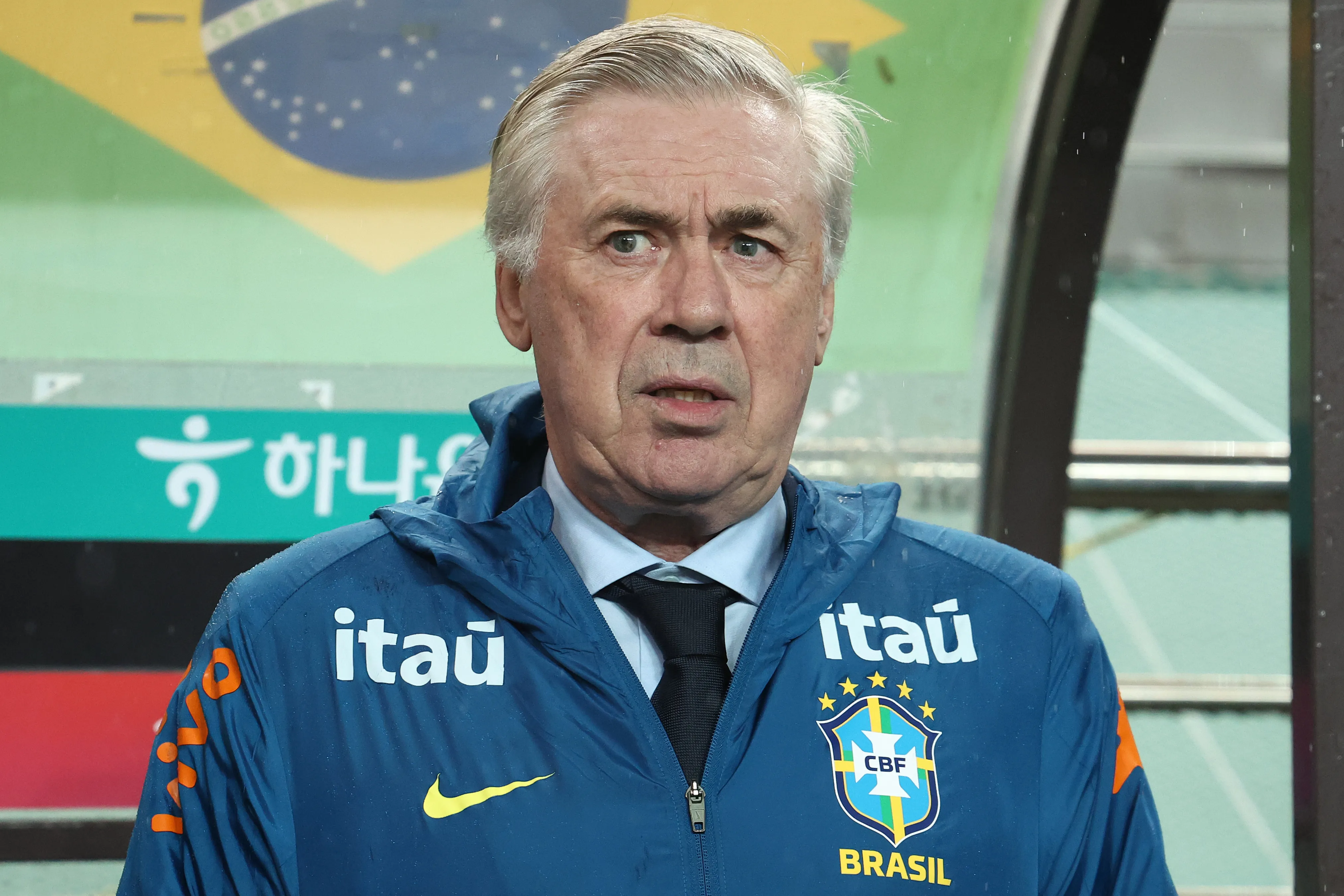 Ancelotti, entrenador de Brasil. (Foto: Getty)
